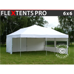 Flextents PRO 6x6m inkl 8st sidovggar