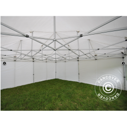 Flextents PRO 6x6m inkl 8st sidovggar