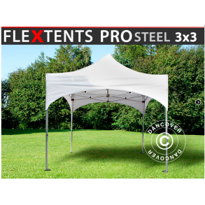 FleXtents PRO Steel 3x3m 