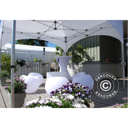 FleXtents PRO Steel 3x3m "Arched" Vit