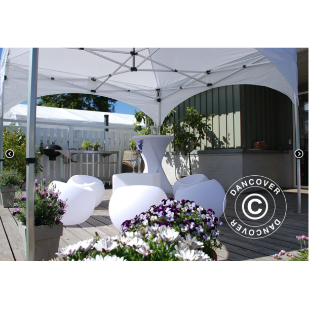 FleXtents PRO Steel 3x3m "Arched" Vit