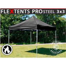 FleXtents PRO Steel 3x3m "Flamsker"