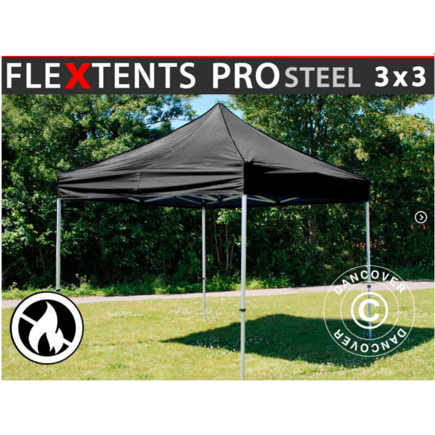 FleXtents PRO Steel 3x3m "Flamsker"