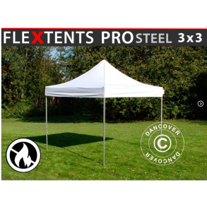 FleXtents PRO Steel 3x3m 