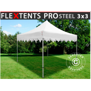 FleXtents PRO Steel 3x3m 