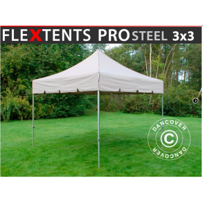 FleXtents PRO Steel 3x3m 