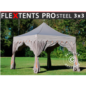 Flextents PRO Steel 3x3m 