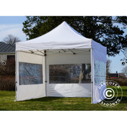 FleXtents PRO Steel 3x3m inkl. 3st panoramafnster