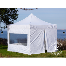 FleXtents PRO Steel 3x3m inkl. 3st panoramafnster