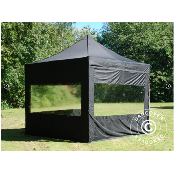 FleXtents PRO Steel 3x3m inkl. 3st panoramafnster