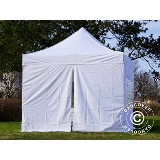 FleXtents PRO Steel 3x3m inkl. 3st panoramafnster