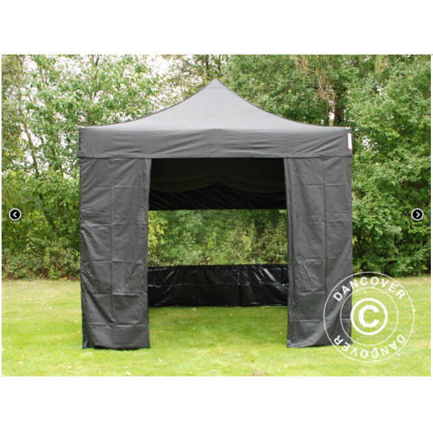 FleXtents PRO Steel 3x3m inkl. 3st panoramafnster