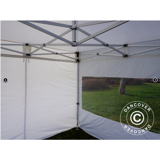 FleXtents PRO Steel 3x3m inkl. 3st panoramafnster