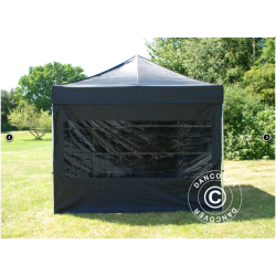 FleXtents PRO Steel 3x3m inkl. 3st panoramafnster