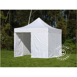 FleXtents PRO Steel 3x3m "Flamsker" inkl 4st sidor