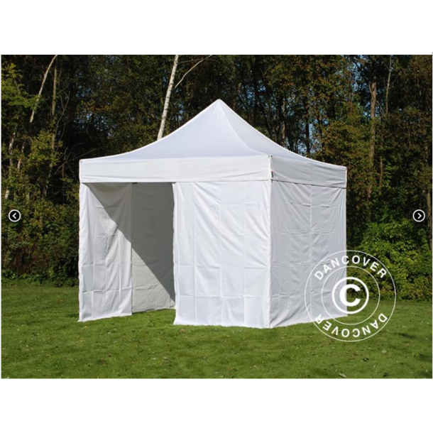 FleXtents PRO Steel 3x3m "Flamsker" inkl 4st sidor