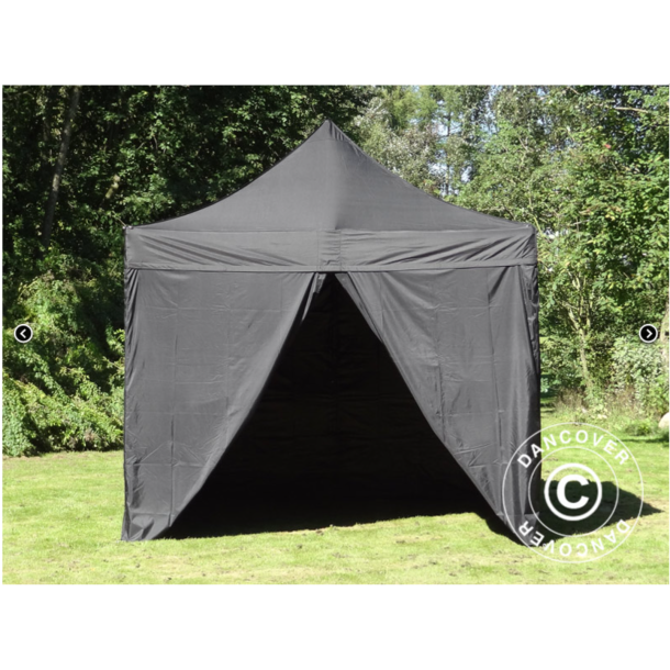 FleXtents PRO Steel 3x3m "Flamsker" inkl 4st sidor