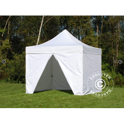 FleXtents PRO Steel 3x3m "Flamsker" inkl 4st sidor