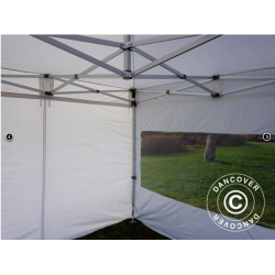 FleXtents PRO Steel 3x3m "Flamsker" inkl 4st sidor