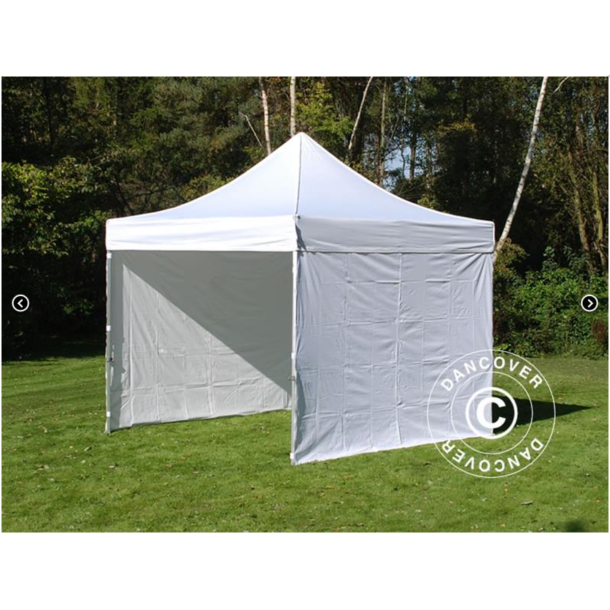 FleXtents PRO Steel 3x3m "Flamsker" inkl 4st sidor