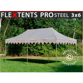 FleXtents PRO Steel 3x6m 