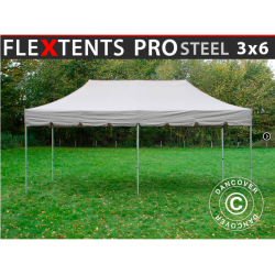 FleXtents PRO Steel 3x6m "Peaked"