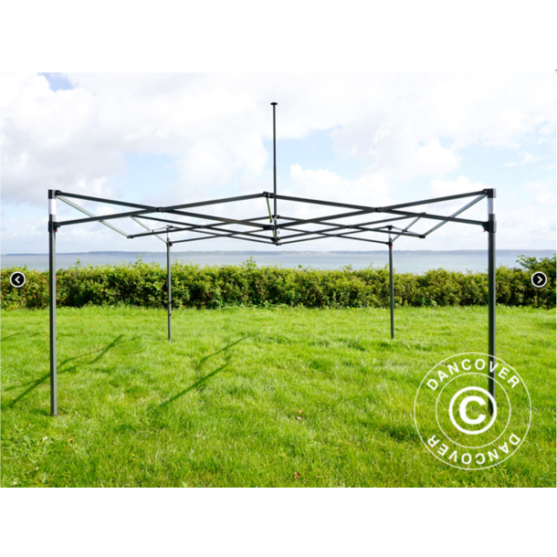 Flextents PRO Steel 3x6m "Raj" inkl. 6st dekorativa hrngardiner