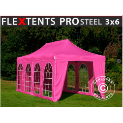 FleXtents PRO Steel 3x6m "Vintage" inkl 6st sidor