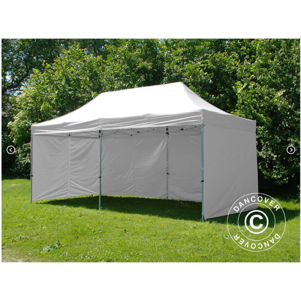 FleXtents PRO Steel 3x6m "Flamsker" inkl 6st sidor