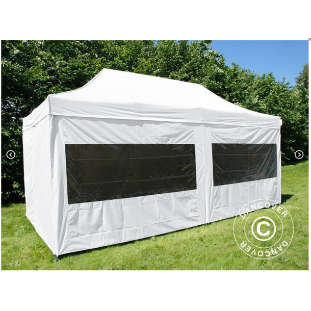FleXtents PRO Steel 3x6m "Flamsker" inkl 6st sidor