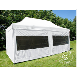 FleXtents PRO Steel 3x6m "Flamsker" inkl 6st sidor