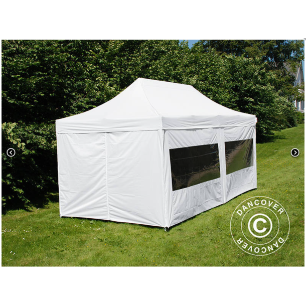 FleXtents PRO Steel 3x6m "Flamsker" inkl 6st sidor