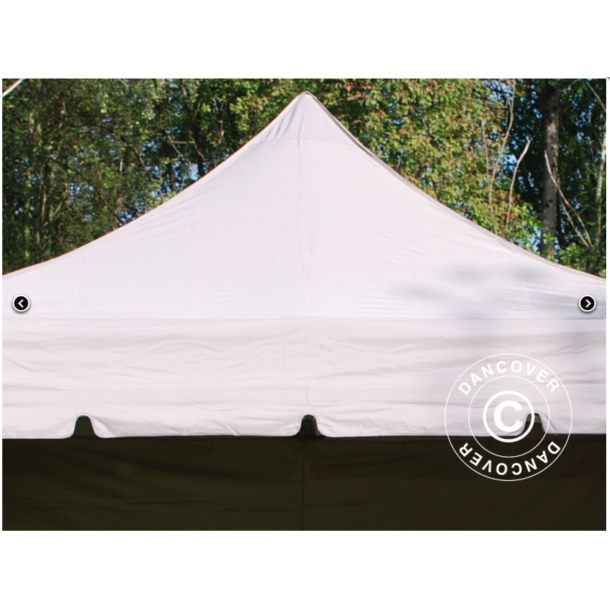 FleXtents PRO Steel 4x4m "Peaked" Latte