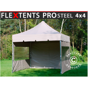 FleXtents PRO Steel 4x4m 