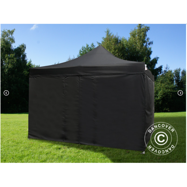 FleXtents PRO Steel 4x4m "Flamsker" inkl 4st sidor