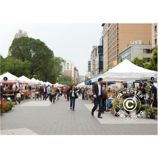 FleXtents PRO Steel 4x4m "Flamsker" inkl 4st sidor