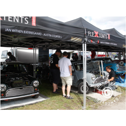 FleXtents PRO Steel 4x4m "Flamsker" inkl 4st sidor