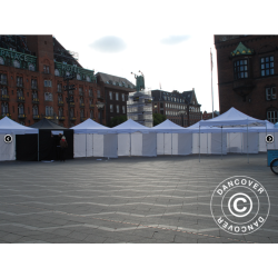 FleXtents PRO Steel 4x4m "Flamsker" inkl 4st sidor