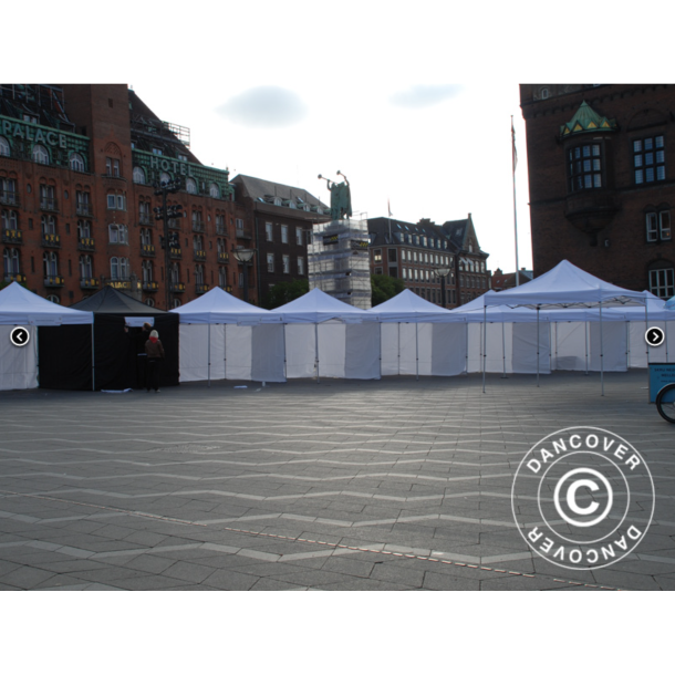 FleXtents PRO Steel 4x4m "Flamsker" inkl 4st sidor