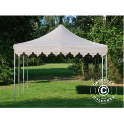 FleXtents PRO Steel 4x6m "Morocco" Latte