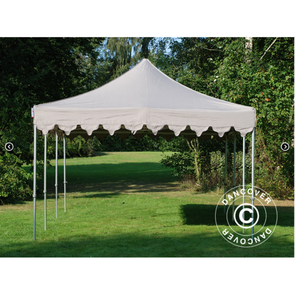 FleXtents PRO Steel 4x6m "Morocco" Latte