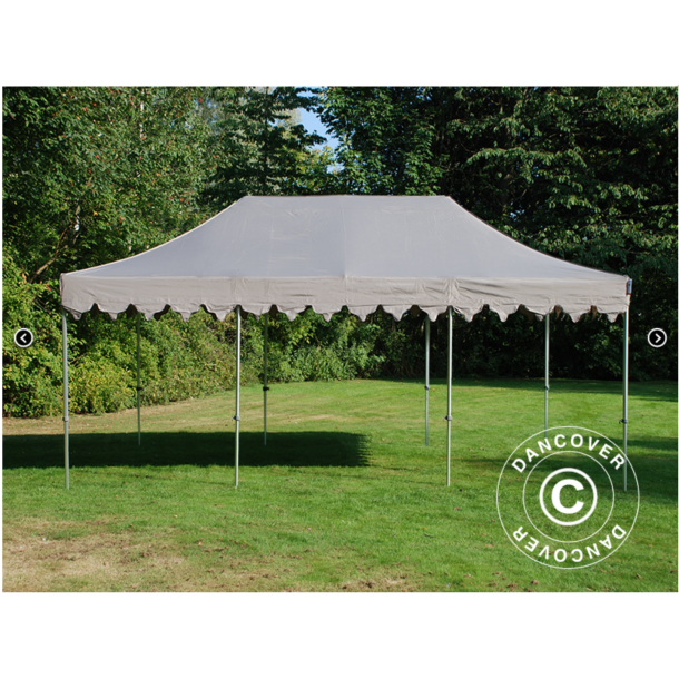 FleXtents PRO Steel 4x6m "Morocco" Latte
