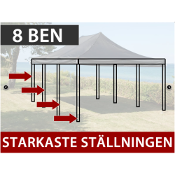FleXtents PRO Steel 4x6m "Morocco" Latte