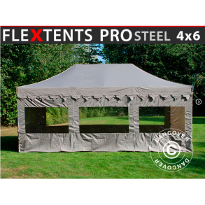 FleXtents PRO Steel 4x6m 
