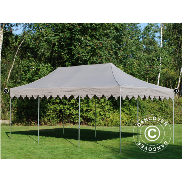 FleXtents PRO Steel 4x6m "Morocco" inkl 8st sidor, Latte