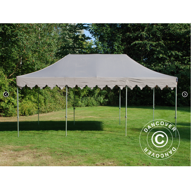 FleXtents PRO Steel 4x6m "Morocco" inkl 8st sidor, Latte