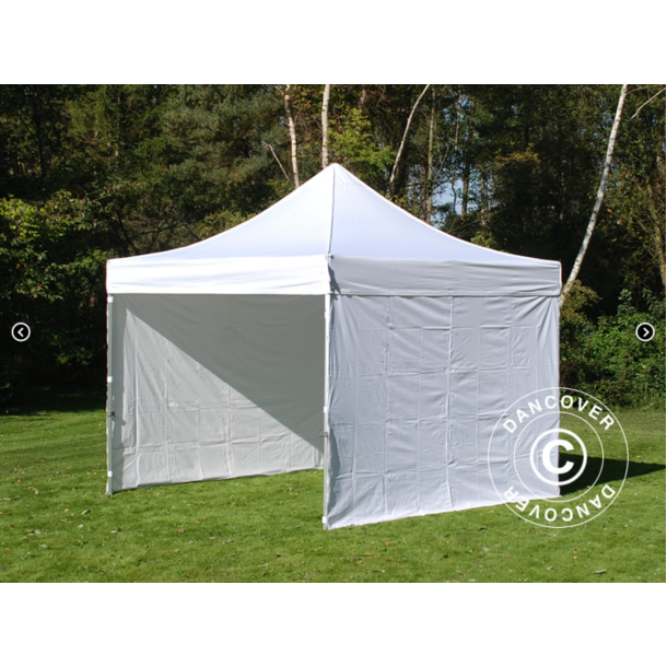 FleXtents PRO Steel 4x6m "Flamsker" inkl 8st sidor