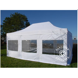 FleXtents PRO Steel 4x6m "Flamsker" inkl 8st sidor
