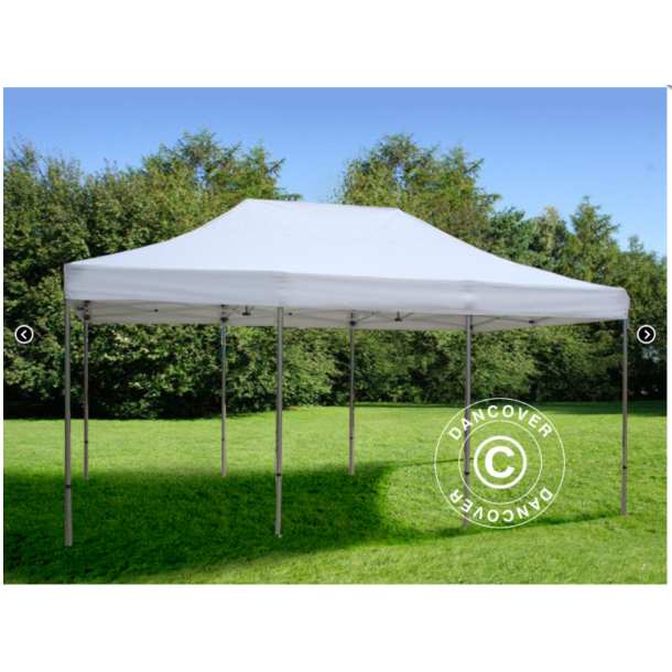 FleXtents PRO Steel 4x6m "Flamsker" inkl 8st sidor