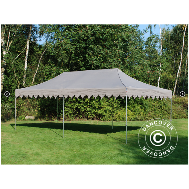 FleXtents PRO Steel 4x8m "Morocco" inkl 6st sidor, Latte